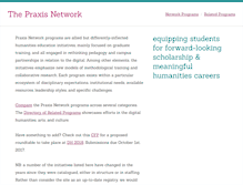 Tablet Screenshot of praxis-network.org